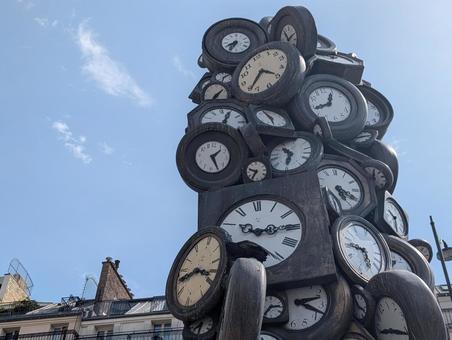 サンラザール駅 パリ,フランス,ヨーロッパの写真素材