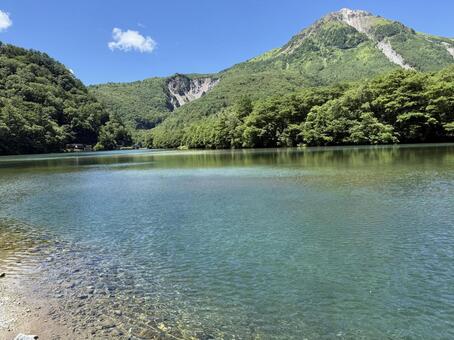 上高地の自然 自然,川,山の写真素材