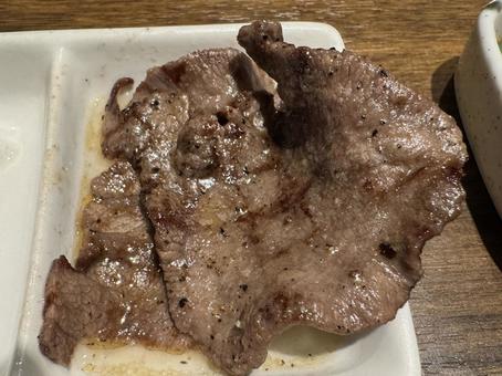 タン塩 焼肉,タン塩,塩タンの写真素材