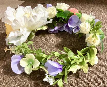 花冠 造花 花冠 造花の写真