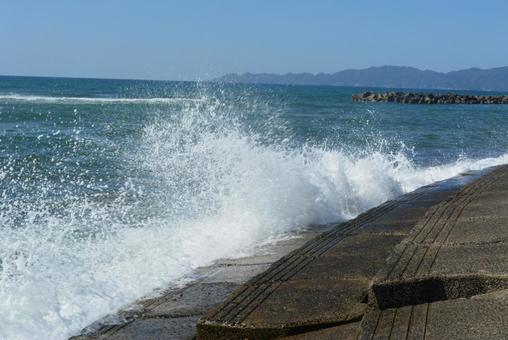 日本海 日本海,風景,海の写真素材