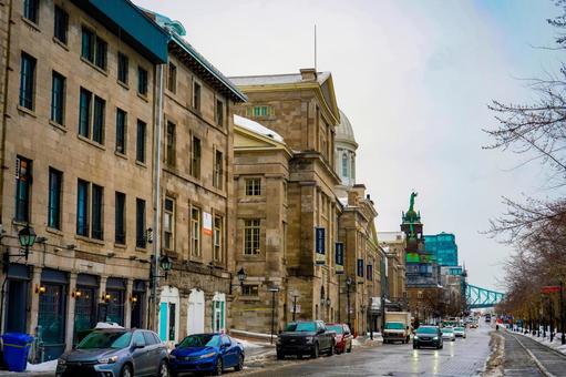 Montreal's historic buildings, JPG