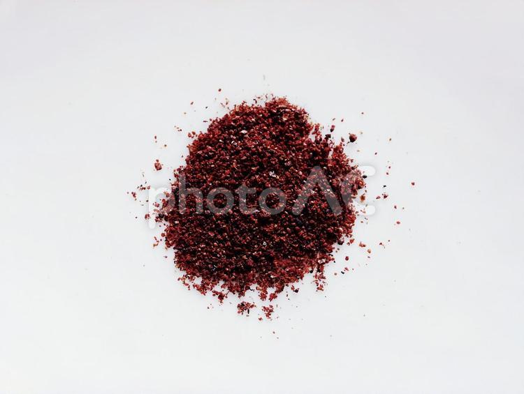 スパイスのスマックのアップ（sumac） スマック,sumac,スパイスの写真素材