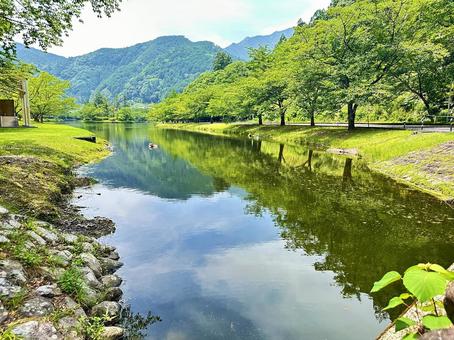 下北山スポーツ公園 下北山スポーツ公園 奈良県下北山村,アウトドア,温泉の写真素材