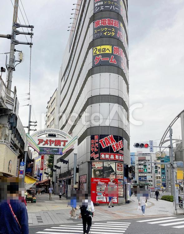東京風景・アメ横 アメ横,アメヤ横丁,アメ横商店街連合会の写真素材