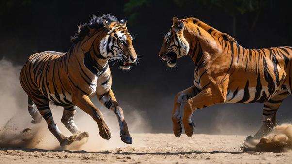 トラウマと虎要素強めのトラウマとの戦い トラウマと虎要素強めのトラウマとの戦いの写真