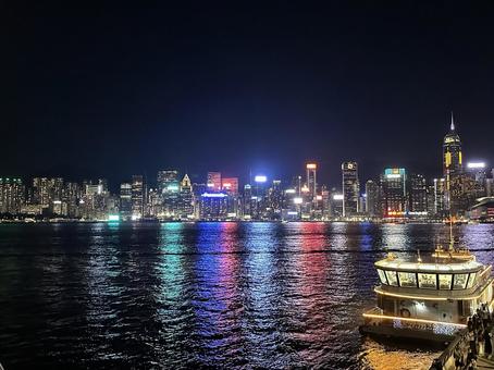 香港 ヴィクトリアハーバー ヴィクトリアハーバー,ビクトリアハーバー,香港の写真素材