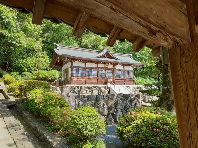 吉備津神社　摂社　えびす宮 吉備津神社,えびす宮,岡山の写真素材