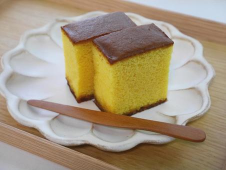 カステラ① カステラ① カステラ,デザート,和菓子の写真素材