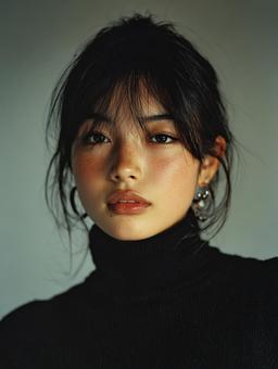 魅力的な目の女性のクローズアップ 魅力的な目の女性のクローズアップの写真