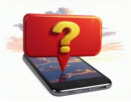 スマホで検索するイメージの写真