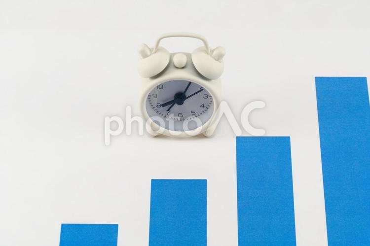 売上や価値が上がるイメージ 売上,利益,業績の写真素材