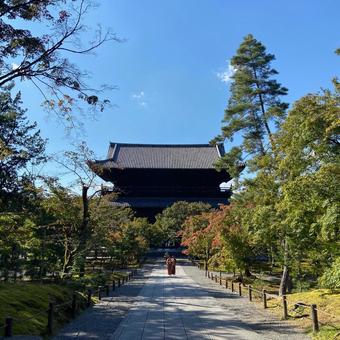 南禅寺の秋 南禅寺の秋の写真