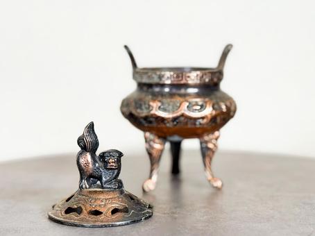 Photo, incense burner, fragrance, burn, 