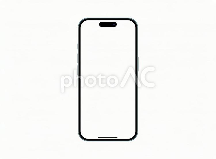 iPhone16　グリーン　アイコン無し スマホ,スマートフォン,画面の写真素材
