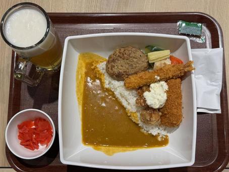 カレーライス カレーライス,カレー,豪華なカレーの写真素材