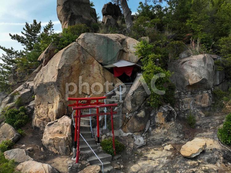 岡山県倉敷市　穴場稲荷 穴場稲荷神社,穴場稲荷,穴場稲荷大明神の写真素材