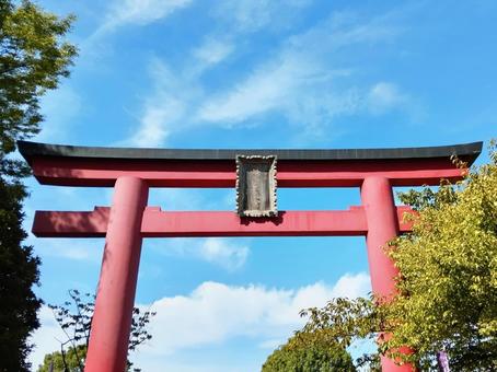菅原道真公をお祀りする亀戸天神社 菅原道真公をお祀りする亀戸天神社 神社,東宰府天満宮,学問の神の写真素材