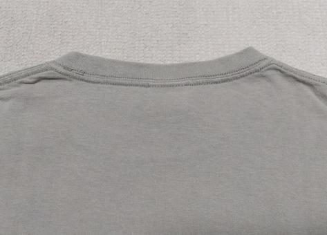 Tシャツの首周りの後ろ 首,洋服,tシャツの写真素材