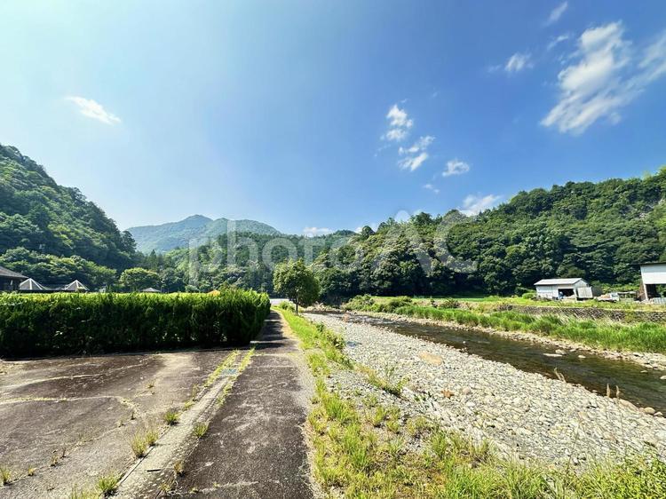 熊野川町　田舎　故郷 自然,散策,山々の写真素材