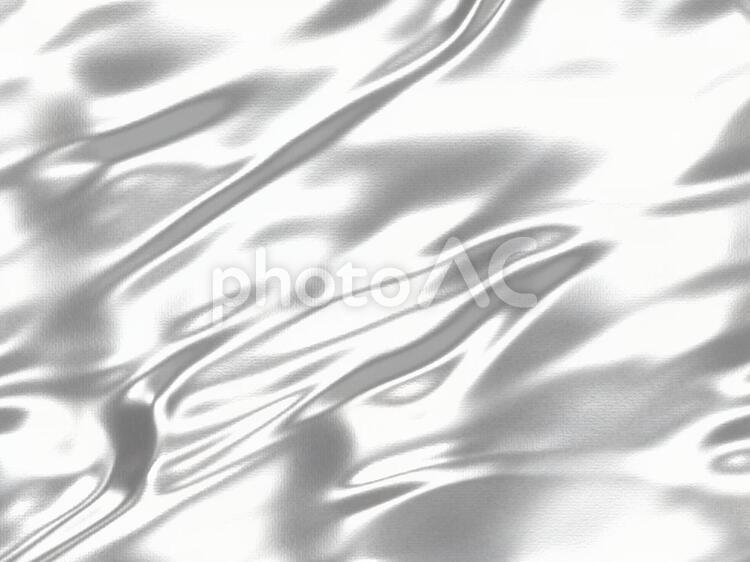 柔らかいしわの入った白い布風のテクスチャ 白,しわ,布の写真素材