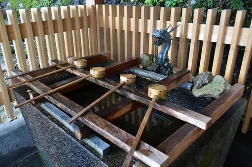 手水舎 手水舎の写真