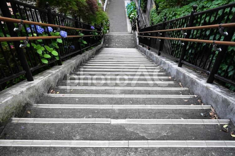 路地の階段 階段,路地,歩くの写真素材