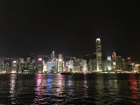 香港の夜景02 香港の夜景02の写真