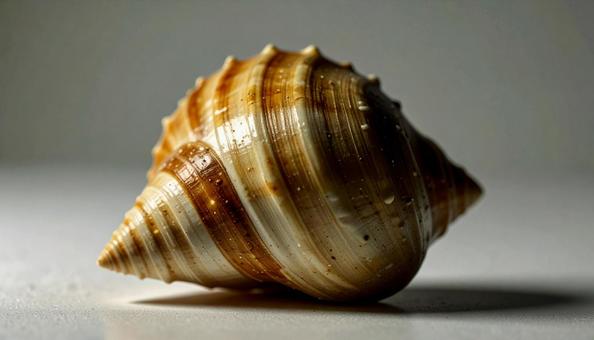 巻貝 巻貝の写真