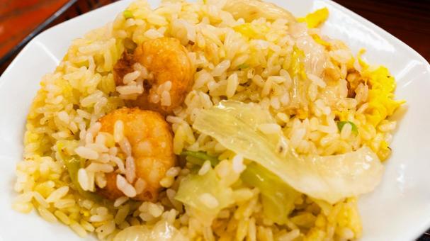 エビチャーハン エビチャーハン チャーハン,エビチャーハン,炒飯の写真素材