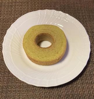 バームクーヘン バームクーヘン バームクーヘン,洋菓子,ティータイムの写真素材