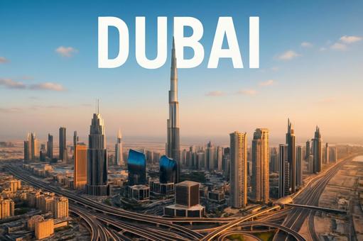 ドバイ アラブ首長国連邦の景色 ドバイ アラブ首長国連邦の景色の写真