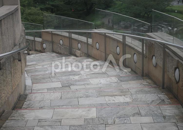 レンガ　階段 景色,風景,道の写真素材