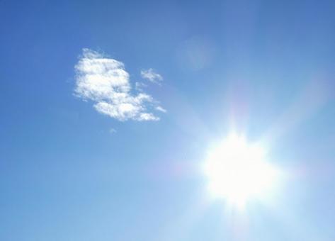 秋の空：11月上旬、午後の空Bの写真