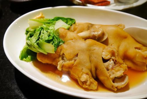 Tevichi, meat, okinawa cuisine, okinawa, JPG