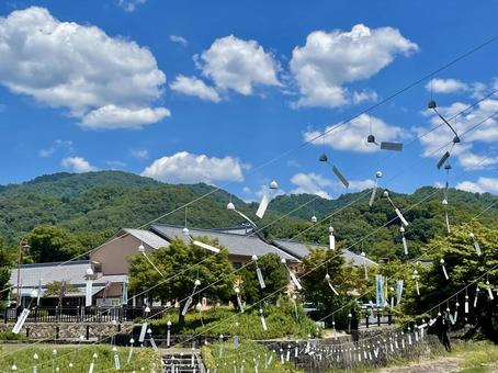 兵庫県 出石焼き風鈴まつり 兵庫県 出石焼き風鈴まつり 出石焼き風鈴まつり,風鈴,白の写真素材