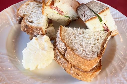 サンドイッチ サンドイッチ サンドイッチ,サンド,ハムの写真素材