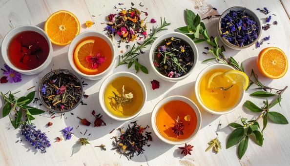 きれいになるハーブティーの写真