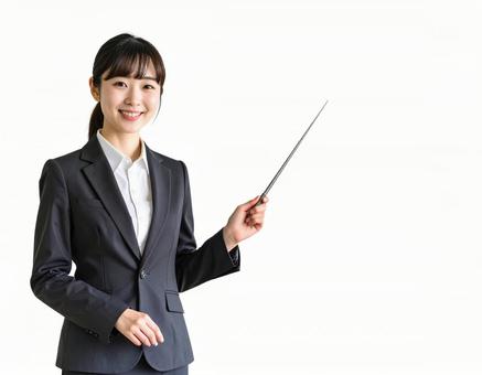スーツの女性 背景無し スーツの女性 背景無しの写真