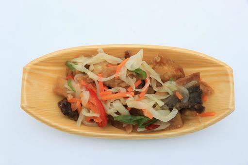 まぐろ南蛮漬け まぐろ南蛮漬け,まぐろ,かじきまぐろの写真素材