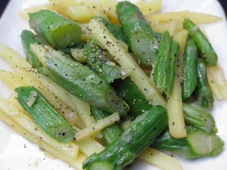 アスパラ料理 アスパラ料理 アスパラ料理,アスパラガス,野菜の写真素材