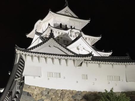 Photo, himeji castle, national treasure, castle tower, 