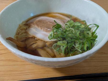 Photo, ramen, noodles, soy source ramen, 