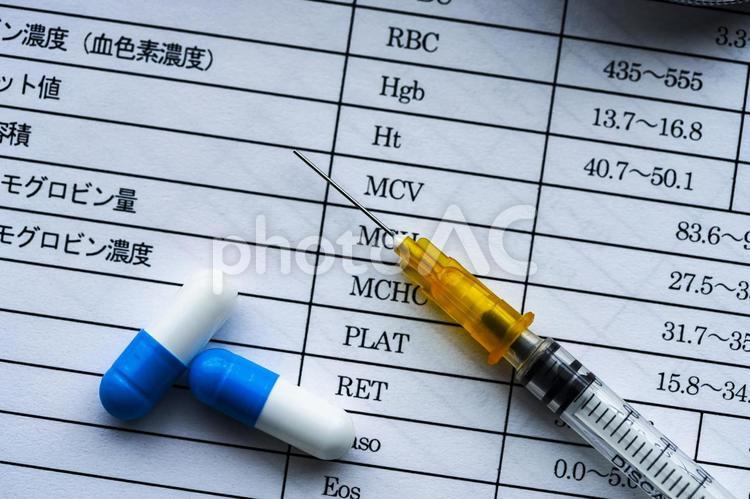 薬・注射器 医学,備品,医者の写真素材