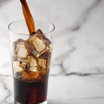 涼しげなアイスコーヒー アイスコーヒー,氷,珈琲の写真素材