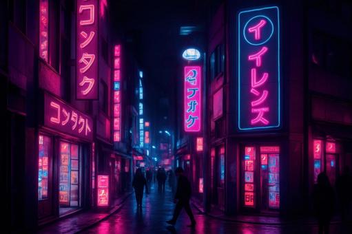 ネオン街角Y2K ネオン街角Y2Kの写真