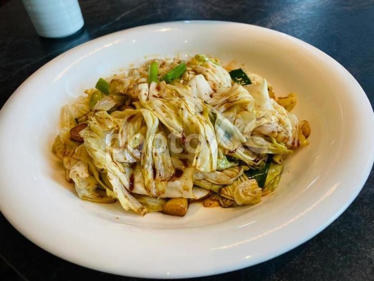 台湾の揚げ野菜 野菜いため,揚げ物皿,料理の写真素材