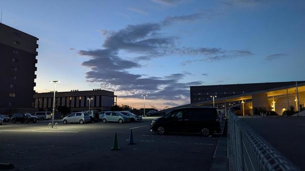 Sunset in Komatsu, JPG