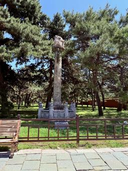 北陵公園内のオブジェ 北陵公園,中国,海外の写真素材
