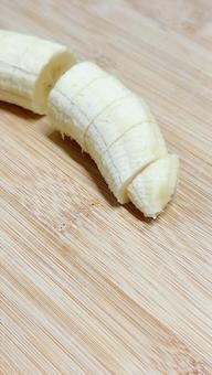 バナナ バナナ,果物,スライスの写真素材